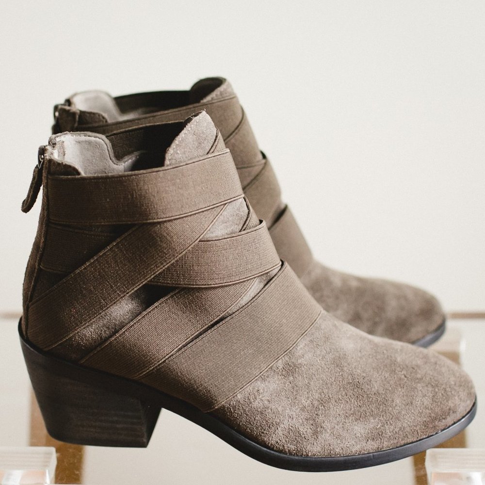 Eileen Fisher Women's Willis Ankle Books Brown 6.5 - Picture 3 of 7